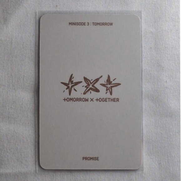 TXT minisode 3: TOMORROW (Promise VER.) Photocard - YEONJUN - Picture 2 of 2